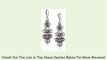 Simulated Grey Pearl and Crystal Beaded Cluster Dangle Earrings Review