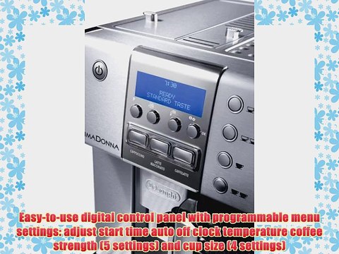 DeLonghi ESAM6620 Gran Dama Super Automatic Beverage Center with Automatic Cappuccino