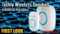 Techly Wireless Doorbell - Senza fili fino a 300 metri!