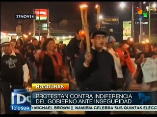 Honduras: ONG piden a Juan Orlando Hernández que frene la violencia