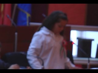 Napoli - Gli alunni dell’Ic ‘Imbriani – de’ Liguori’ in Consiglio Comunale (28.11.14)