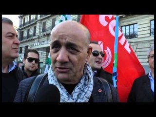 Napoli - Sciopero degli edili -1- (27.11.14)