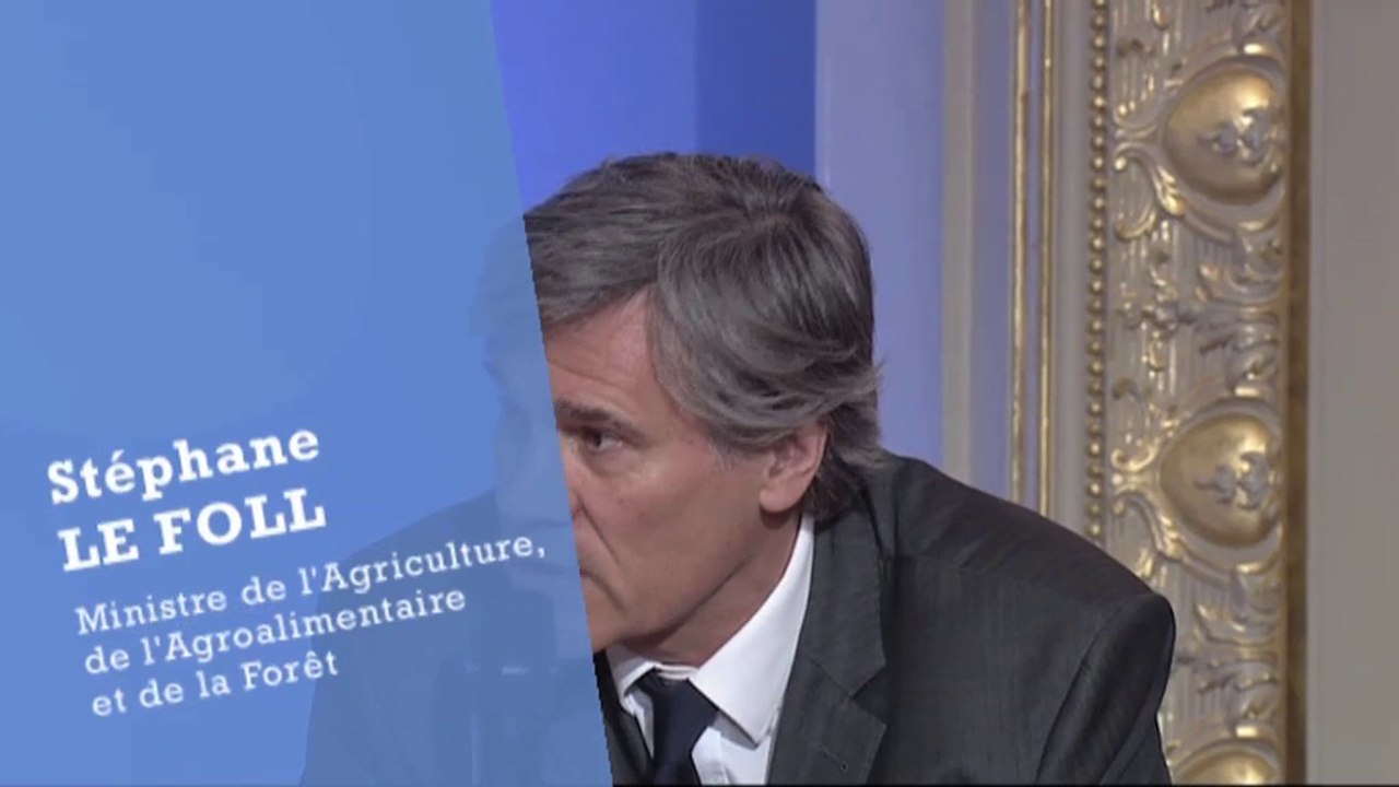 Stéphane Le Foll, ministre de l'Agriculture : les mécanismes de la nature au service de l'agriculture