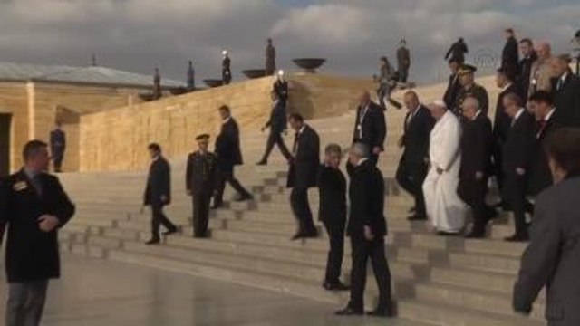 Papa Franciscus Detaylar - 4 (Anıtkabir)