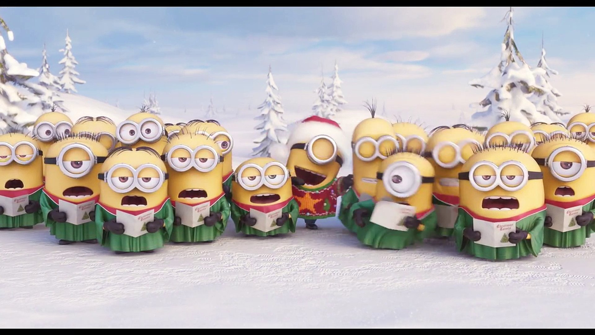 Les minions nous chantent un Joyeux Noël ! - Vidéo Dailymotion