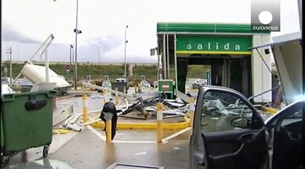 Maltempo: tornado investe Costa Brava, panico
