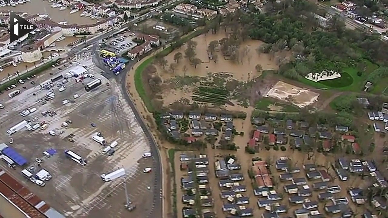 Intempéries dans le Var : images aériennes des inondations