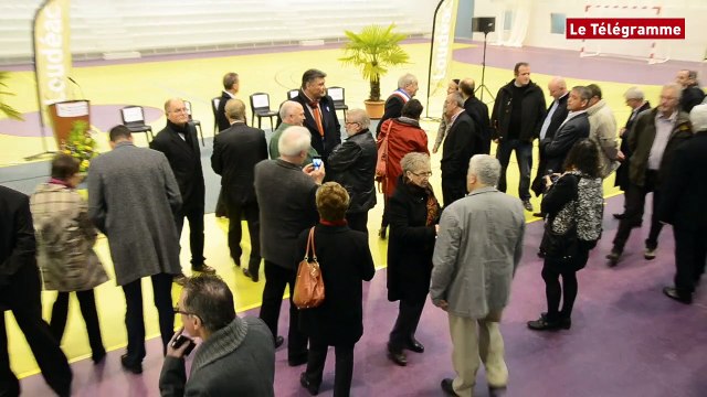 Loudéac. Le Palais des sports inauguré par David Douillet