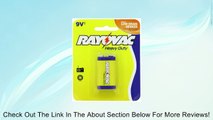 Spectrum/Rayovac D1604-1D RAYO 9V Heavy Duty Battery Review