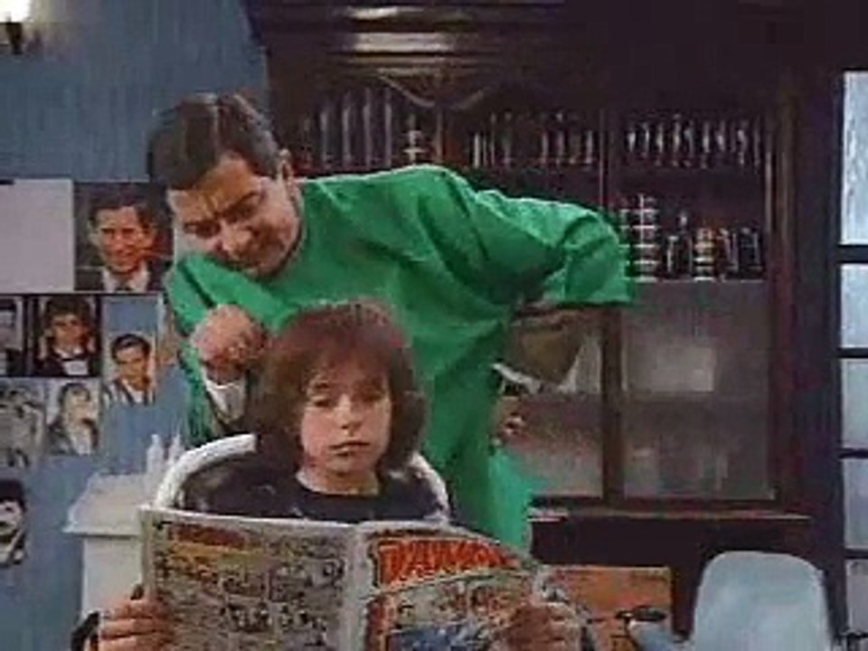 mr bean rips hair