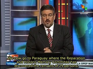 Paraguay: Remains of political opponents discovered