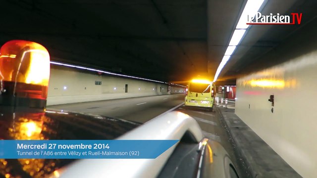 Accident en tunnel, adoptez les bons réflexes
