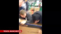 Black Friday Fights in Manchester England 2014
