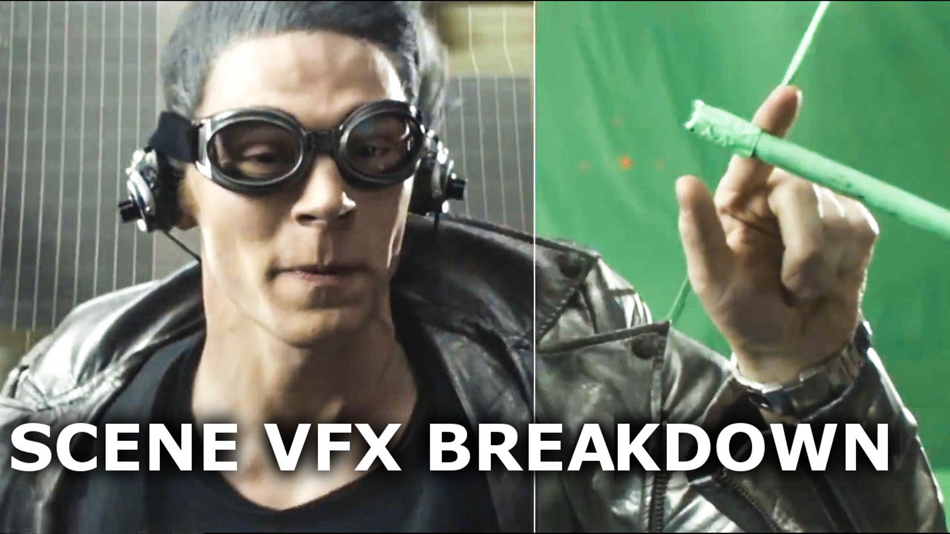 X Men Days Of Future Past Quicksilver Scene Full Vfx Breakdown Hd Video Dailymotion