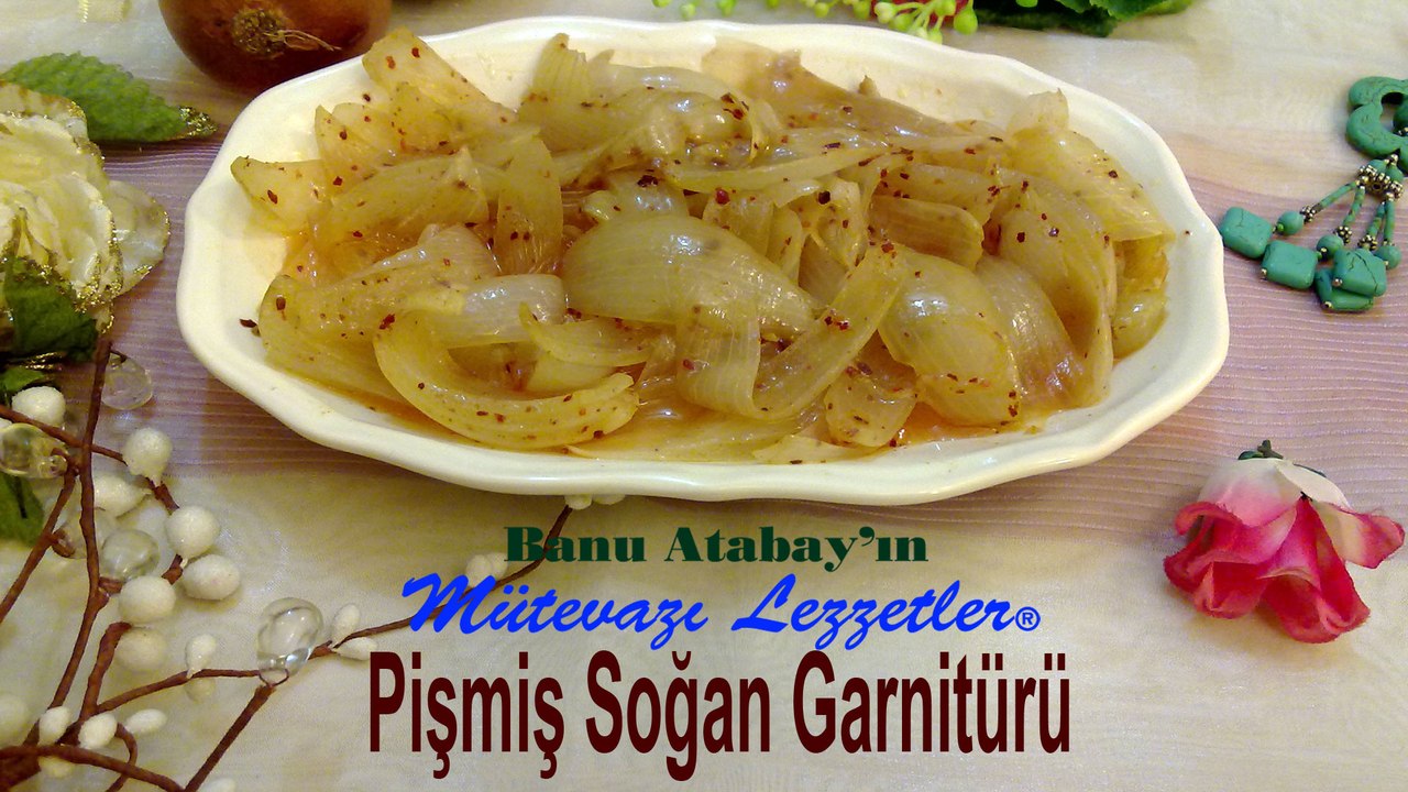 Pişmiş Soğan Garnitürü
