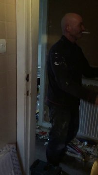 Plumber secretly filmed dancing when he should've been working!