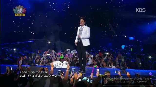 HD 141112 YoSeob (요섭) ONLY Yoseob !ㅠㅠㅠㅠ #Corre 뮤직뱅크 @Music Bank in Mexico - Special Stage CUT 고마워^ ^