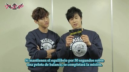 28.11.14 Tohoshinki Mission Card 38 - Sub. Español