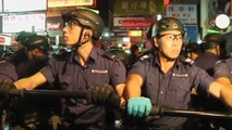 Clashes erupt between police and Hong Kong protesters