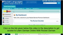 Learn German Online With Rocket German - to Speak and Understand