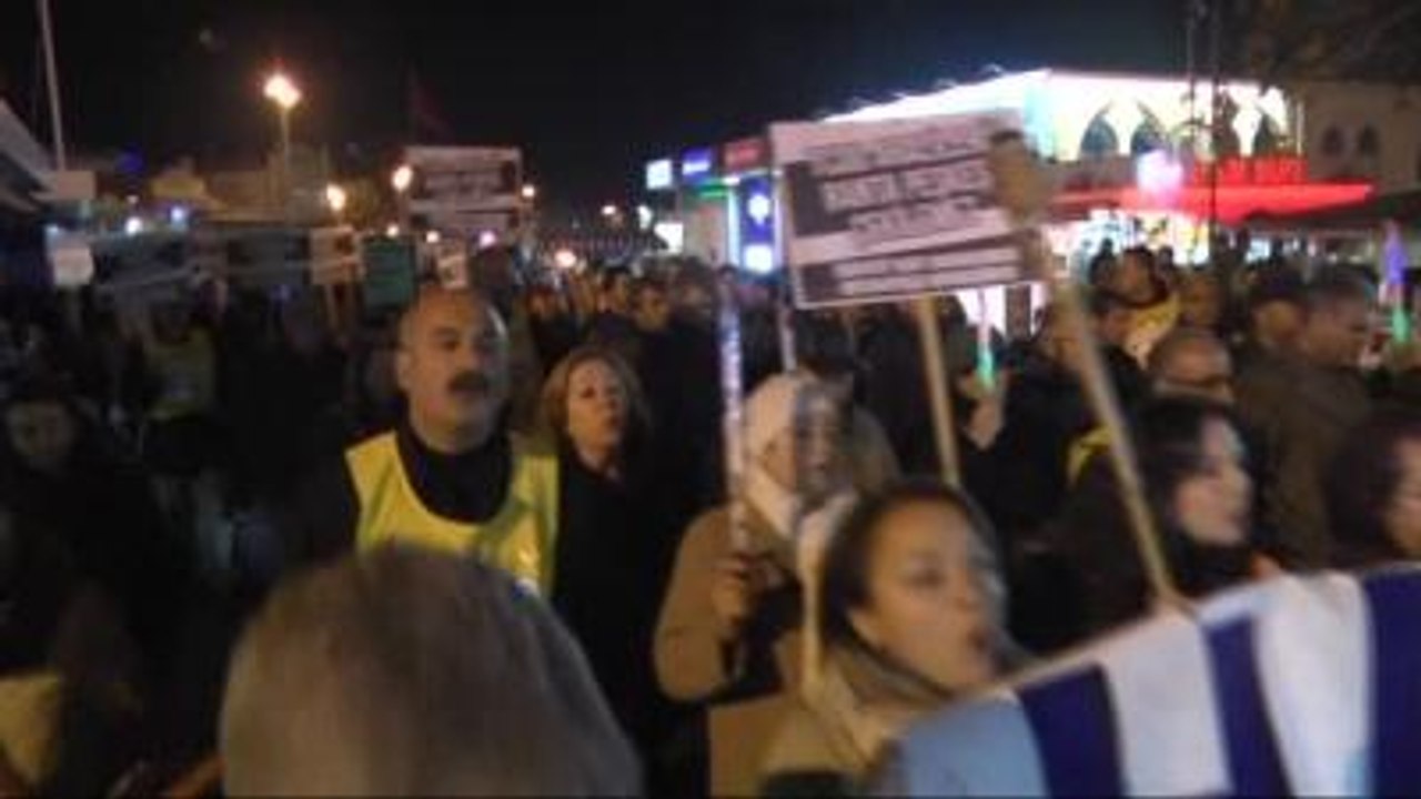 Haydarpaşa Dayanışması"Ndan Meşaleli Yürüyüş