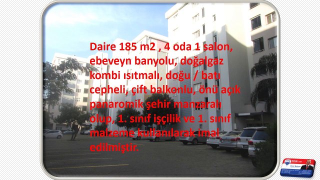 Bornova Özkanlar'da Satılık 4+1 Daire . Seyhan Sitesi . Remax Tulip Bornova