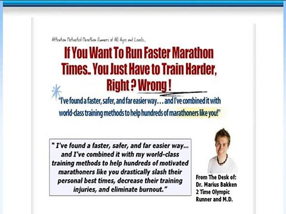 100 Day Marathon Plan - Low Ppc, High Payout !