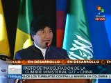 Bolivia: inaugura Evo Morales Cumbre del G77 China