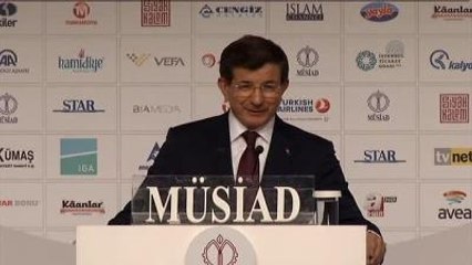 Müsiad Gala Yemeği - Başbakan Davutoğlu (2)