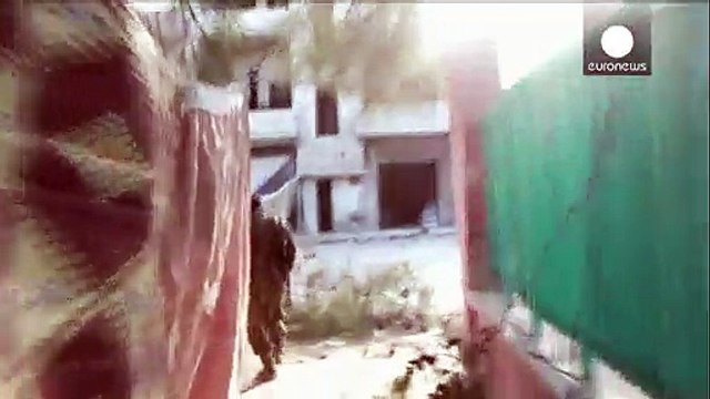 Frontline of Syrian city of Kobani in rubble after two months of fighting