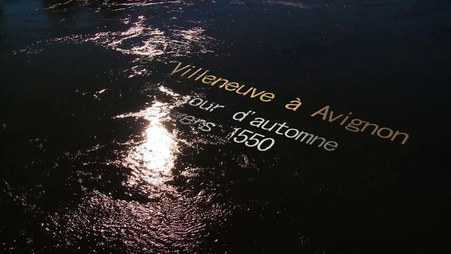 Le pont d'Avignon relie enfin les deux rives