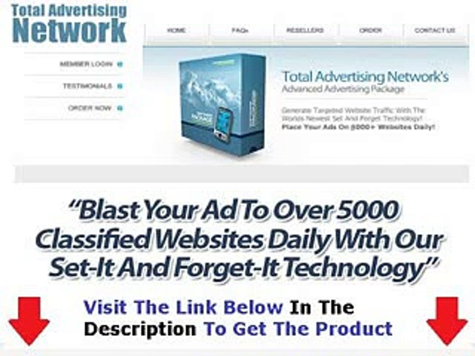 Real & Honest Total Advertising Network Review Bonus + Discount