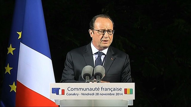 Je suis venu faire le point avec les autorités guinéennes de ce que la France a engagé contre Ebola