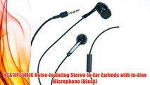 Best buy RCA HP59MIC Noise-Isolating Stereo In-Ear Earbuds with In-Line Microphone (Black)