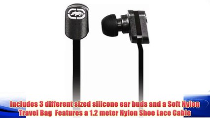 Best buy Mizco EKU-LCE-BK ECKO LACE Stereo Earbud Headphones with In-Line Microphone - Black