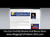 Rob Benwell Blogging To The Bank Review By Blogger of Blogging To The Bank
