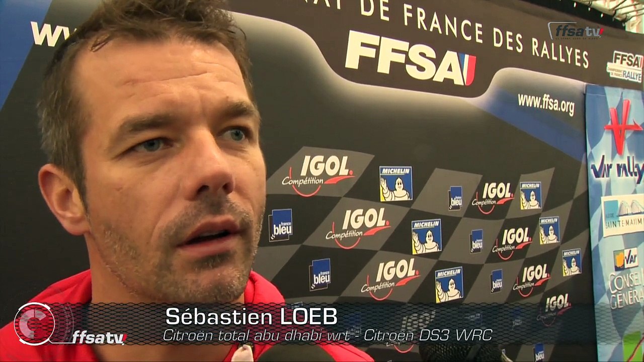 Rallye du Var 2014 - Etape 1 - Loeb prend les devants