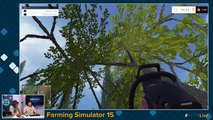 Farming Simulator 15 - Replay Web TV - Les bucherons de la Rédac' en action