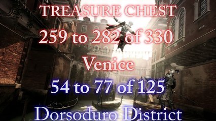 Assassin’s Creed II: [Extra Part 34] Treasure Chest [12 of 14]: Venice (3 of 5) - Dorsoduro District