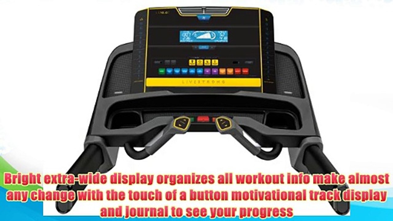 Livestrong Fitness LS10.0T2 Treadmill video Dailymotion