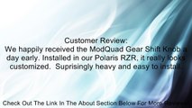 ModQuad Gear Shift Knob Grip Black RZR-GRIP-BLK Review
