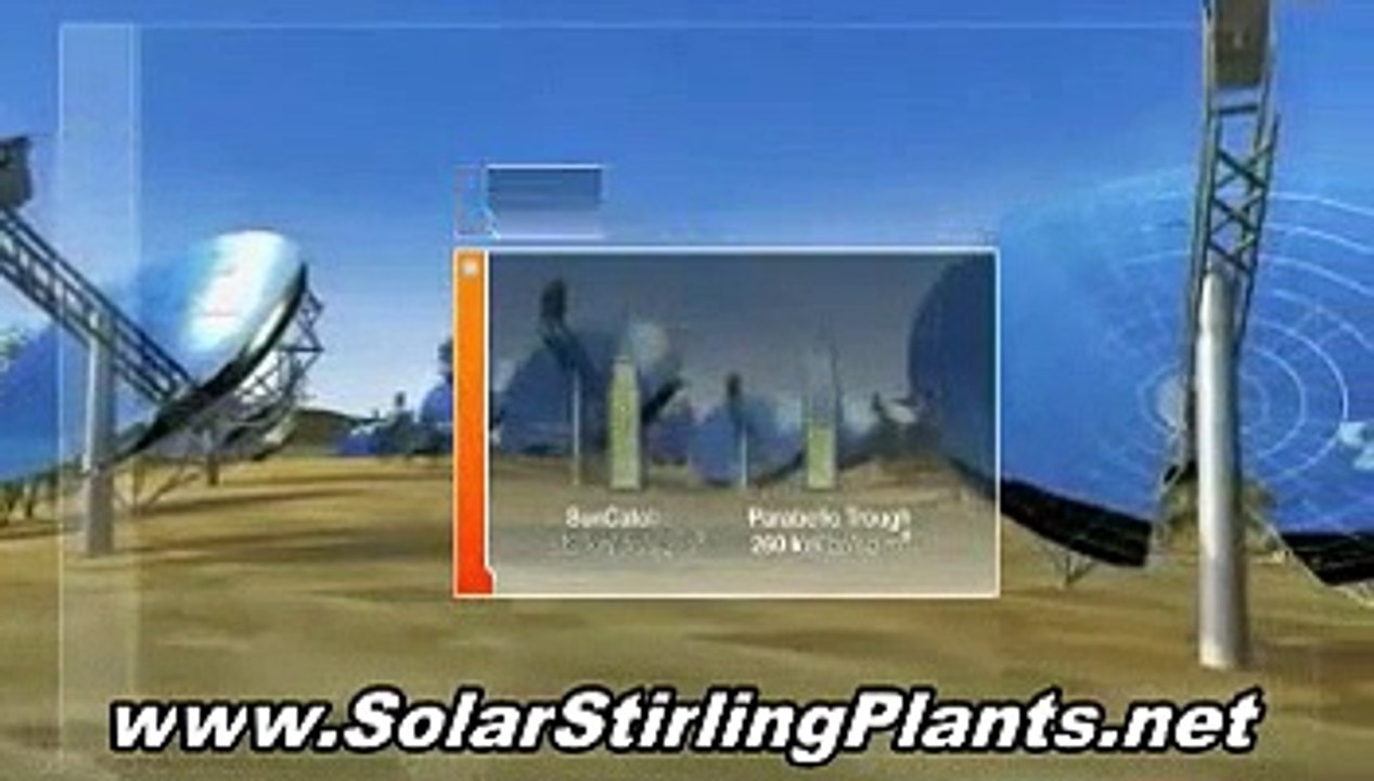 Get Solar Stirling Plant and Become Your Own Energy Provider!