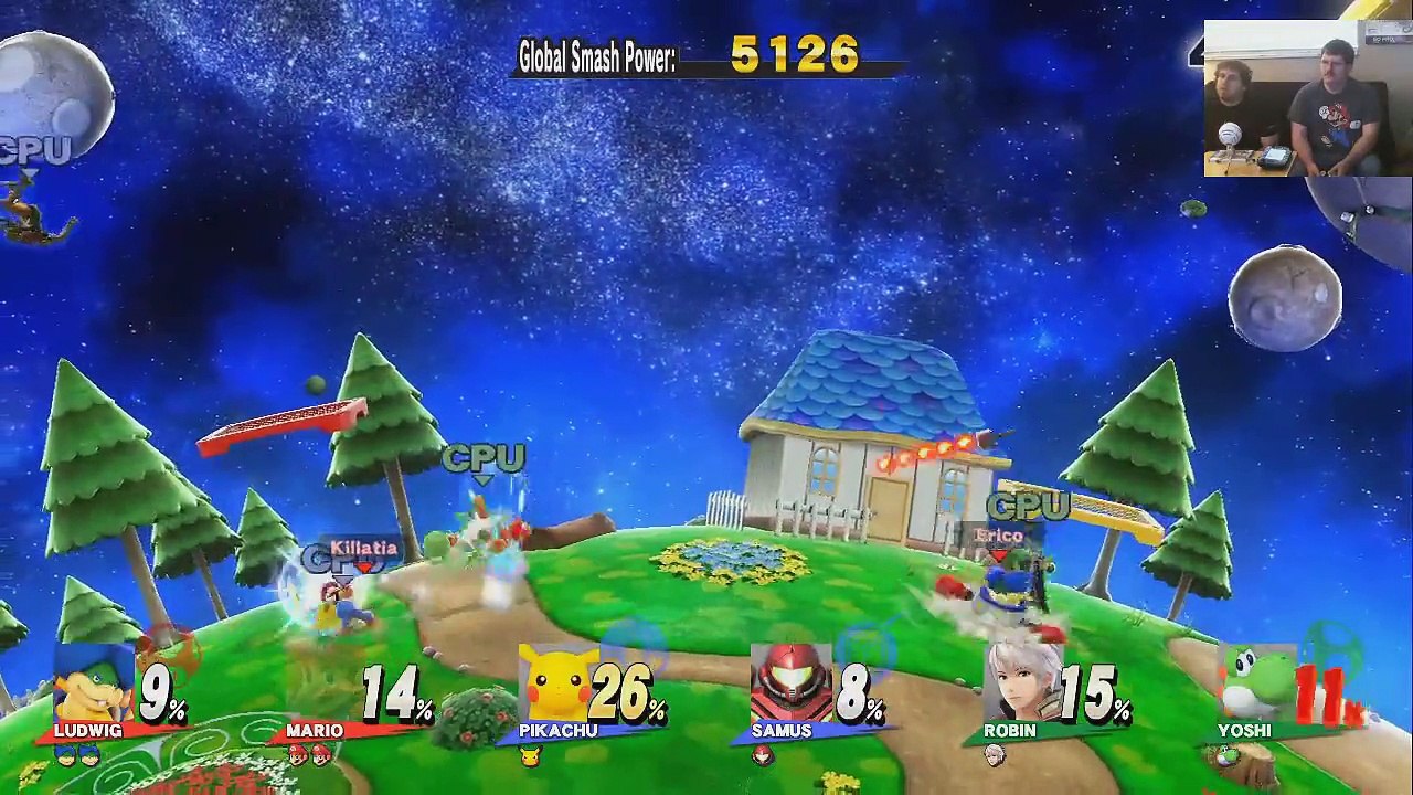 Killatia and El Erico Plays Super Smash Bros Wii U part 1