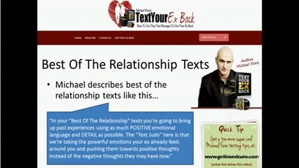Michael Fiores Text Your Ex Back Review
