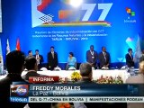 Bolivia: G77 aborda tema de la soberanía de recursos naturales
