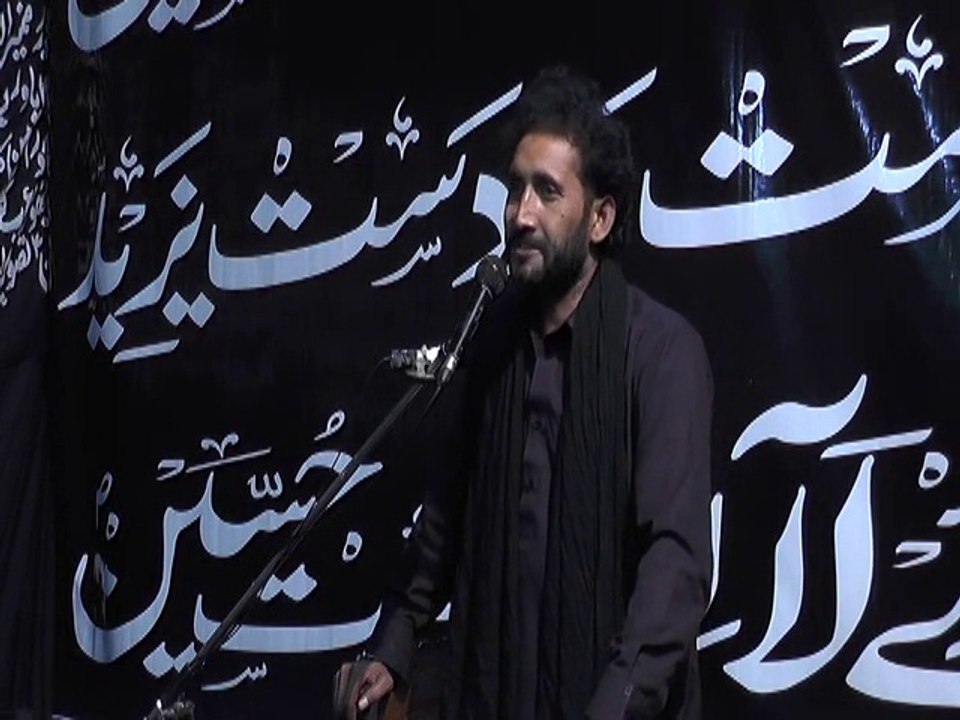 Zakir Habib Raza Haidri 2 Muharram 1436 - at Imambargah Najaf Manzil, Mozang Lahore