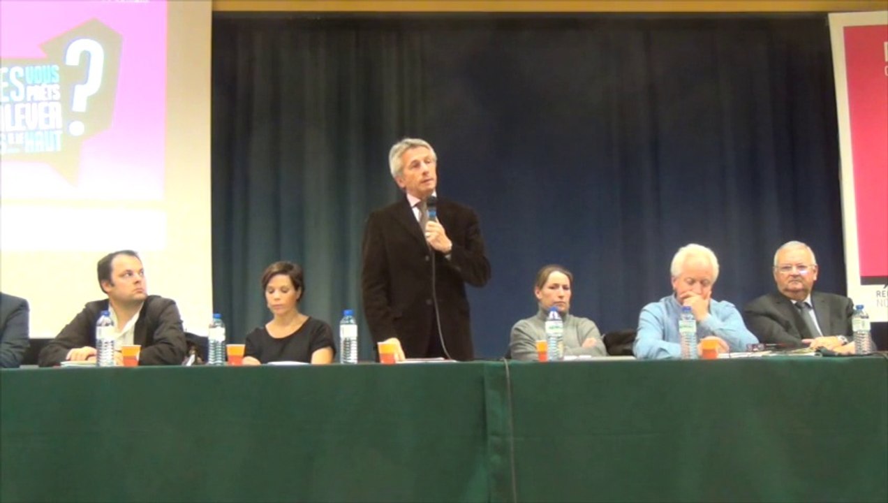 la réunification de la Normandie en débat à Avranches - 27 novembre 2014