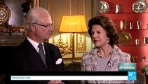 King Carl XVI Gustaf and Queen Silvia of Sweden