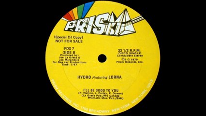 Hydro Feat. Lorna - I'll Be Good To You (1979)