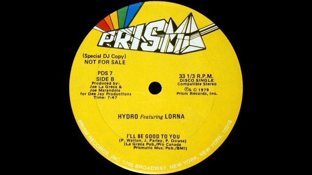 Hydro Feat. Lorna - I'll Be Good To You (1979)